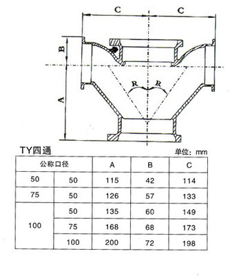 W型Y四通 價格合理，廠價直銷的日用化工機械配件首選